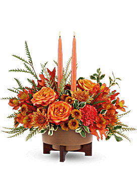 Teleflora's Fall Harvest Centerpiece